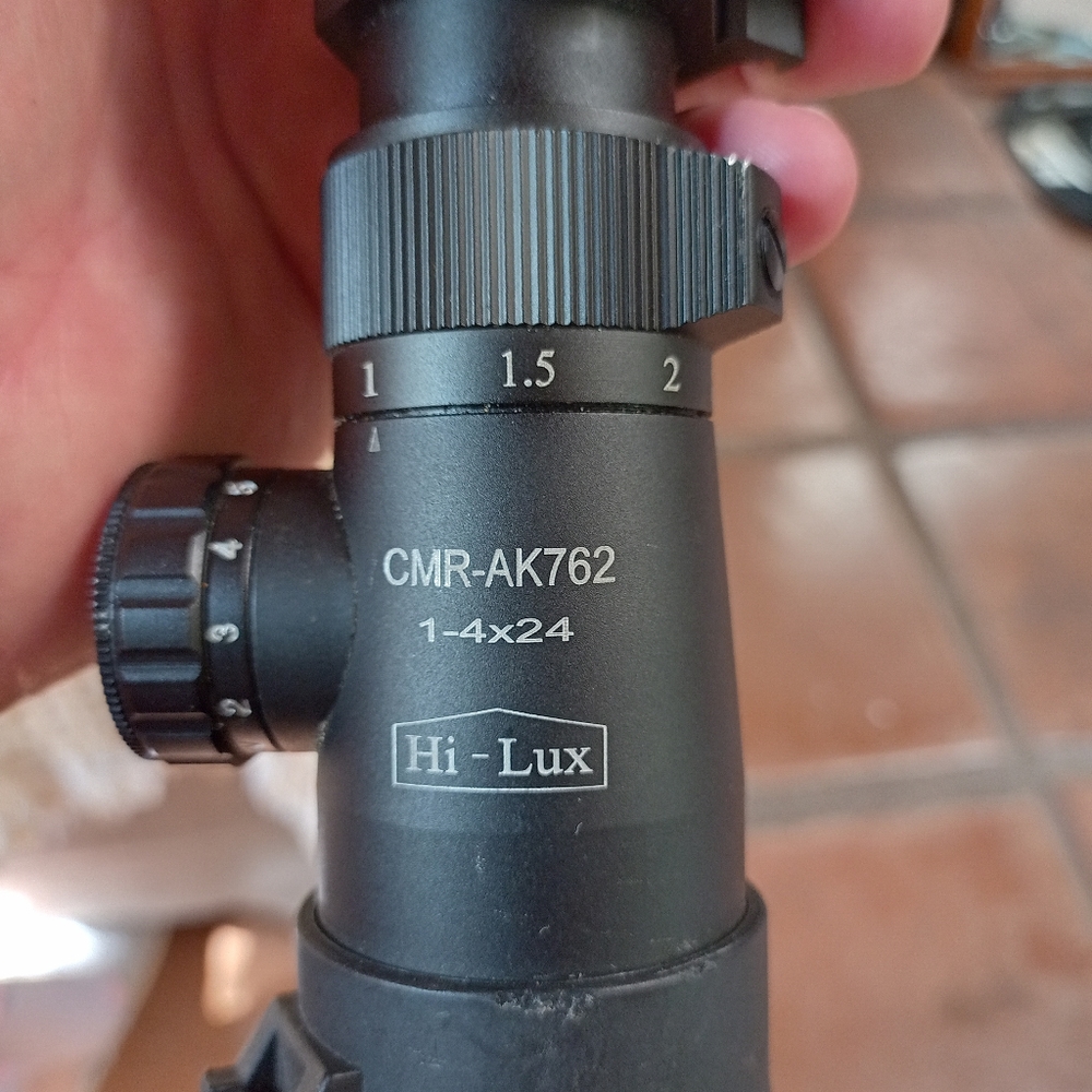 Hi Lux CMR Ak 7.62 rifle scope.